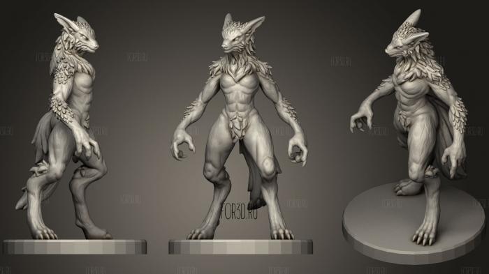 Werewolf Miniatures 3d stl модель для ЧПУ